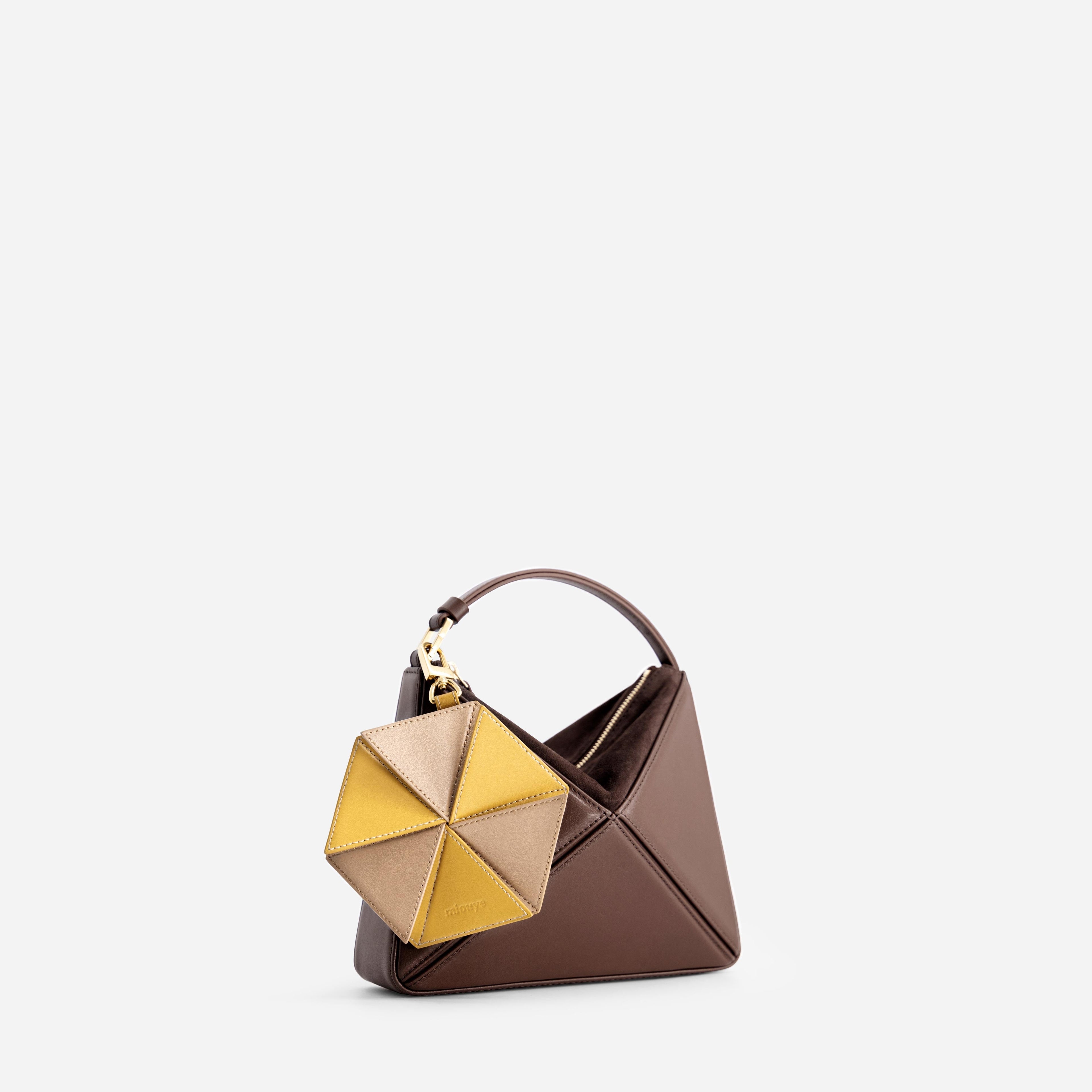 Hexagon Charm - Vintage Yellow