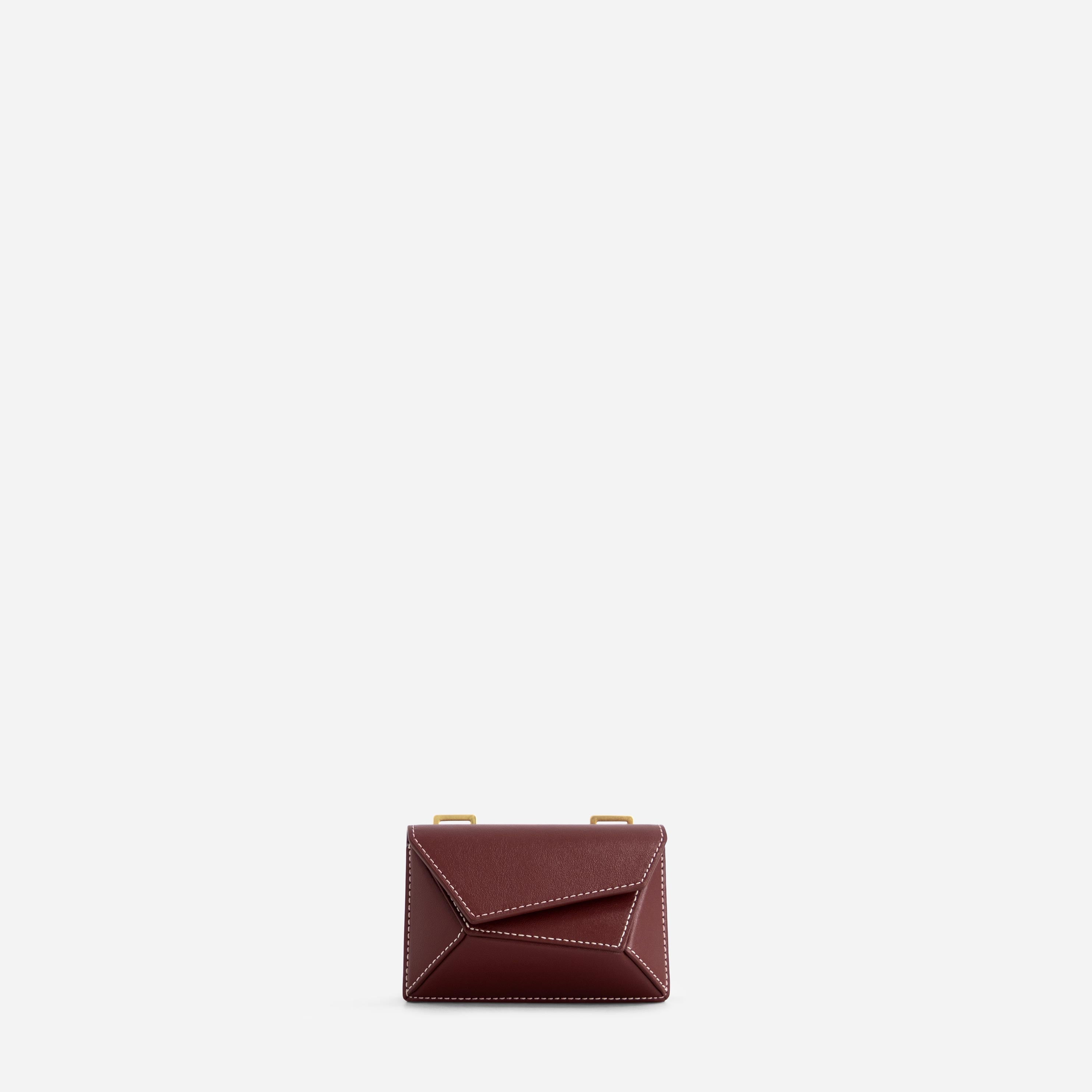 Naomi Mini Wallet - Bordeaux