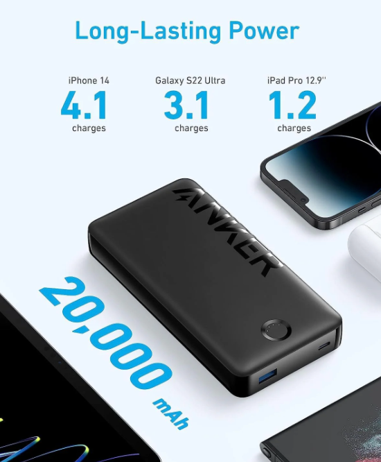 Anker 325 Power Bank (PowerCore 20K II)