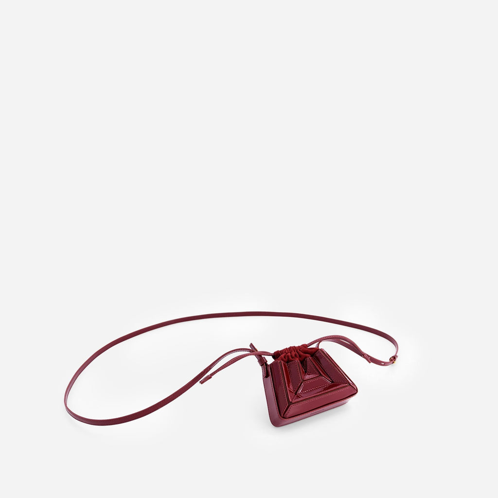 Sera Charm - Patent Bordeaux