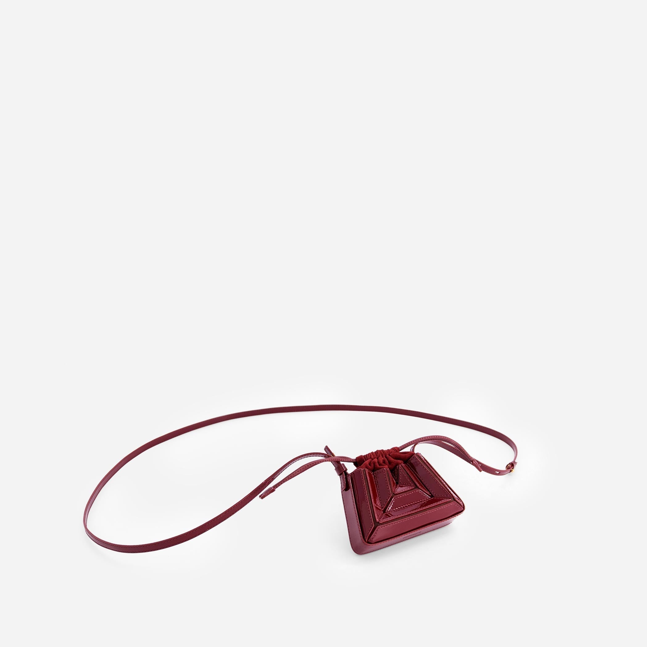 Sera Charm - Patent Bordeaux
