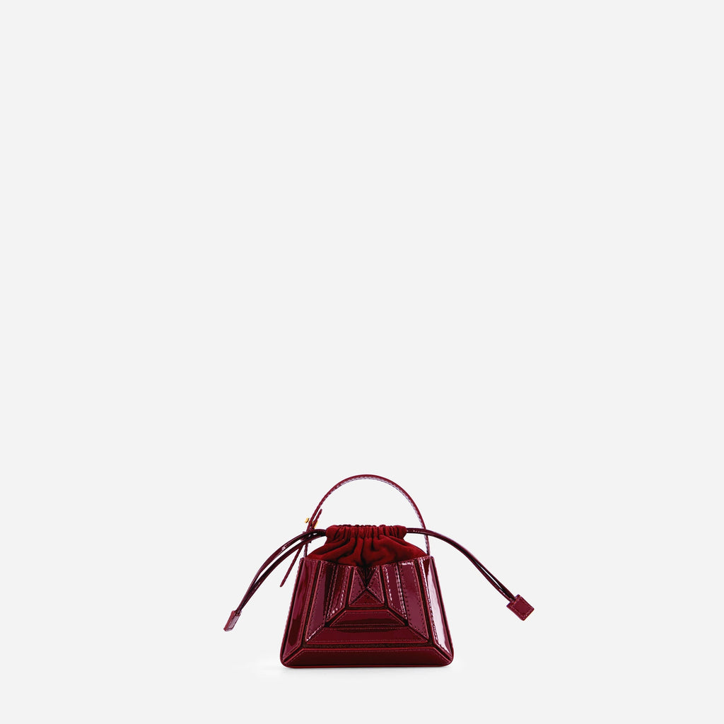 Sera Charm - Patent Bordeaux