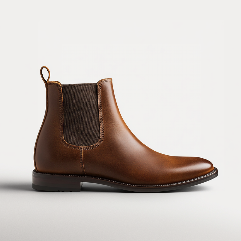 Leather Chelsea Boot