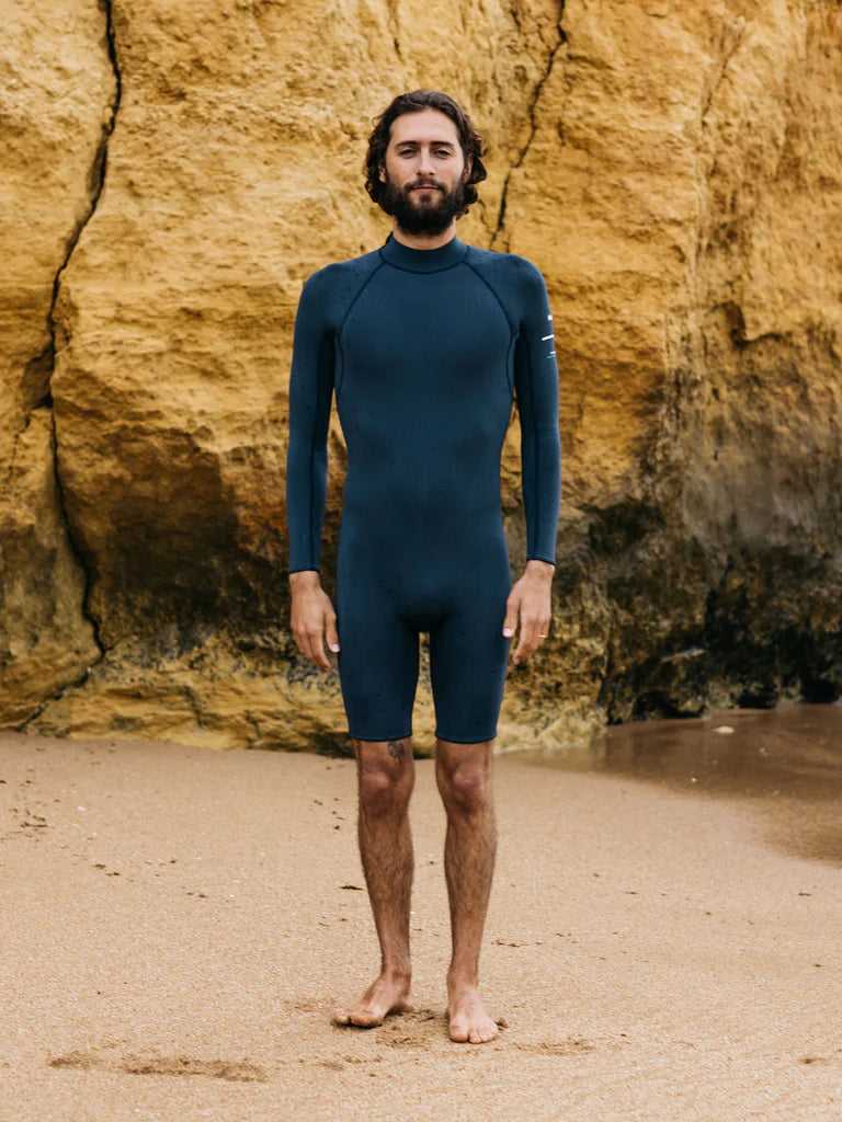 Men's Nieuwland 2mm Yulex® Back Zip Long Sleeve Shorty Wetsuit
